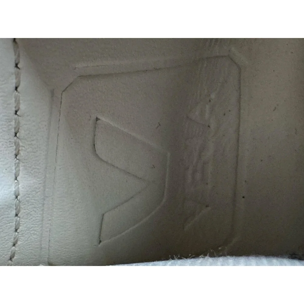 VEJA V-12 Shoes Womens Size 4 White Leather Logo Casual EU 35‎ Brazil Sneakers